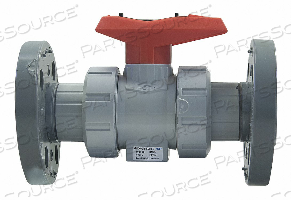 CPVC BALL VALVE TRUE UNION FLANGED 4 by Georg Fischer CPVC BALL VALVE TRUE UNION FLANGED 4 by Georg Fischer