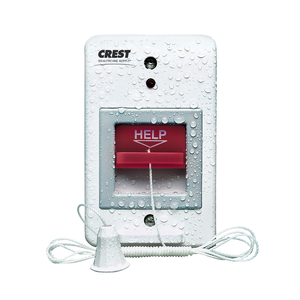 EMERGENCY PULLCORD STATION, WATERPROOF, CREST REPLACEMENT by Crest Healthcare