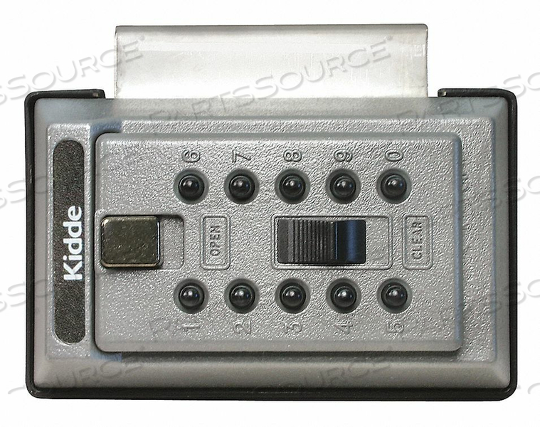 LOCK BOX TITANIUM PUSH BUTTON 5 KEYS by Kidde