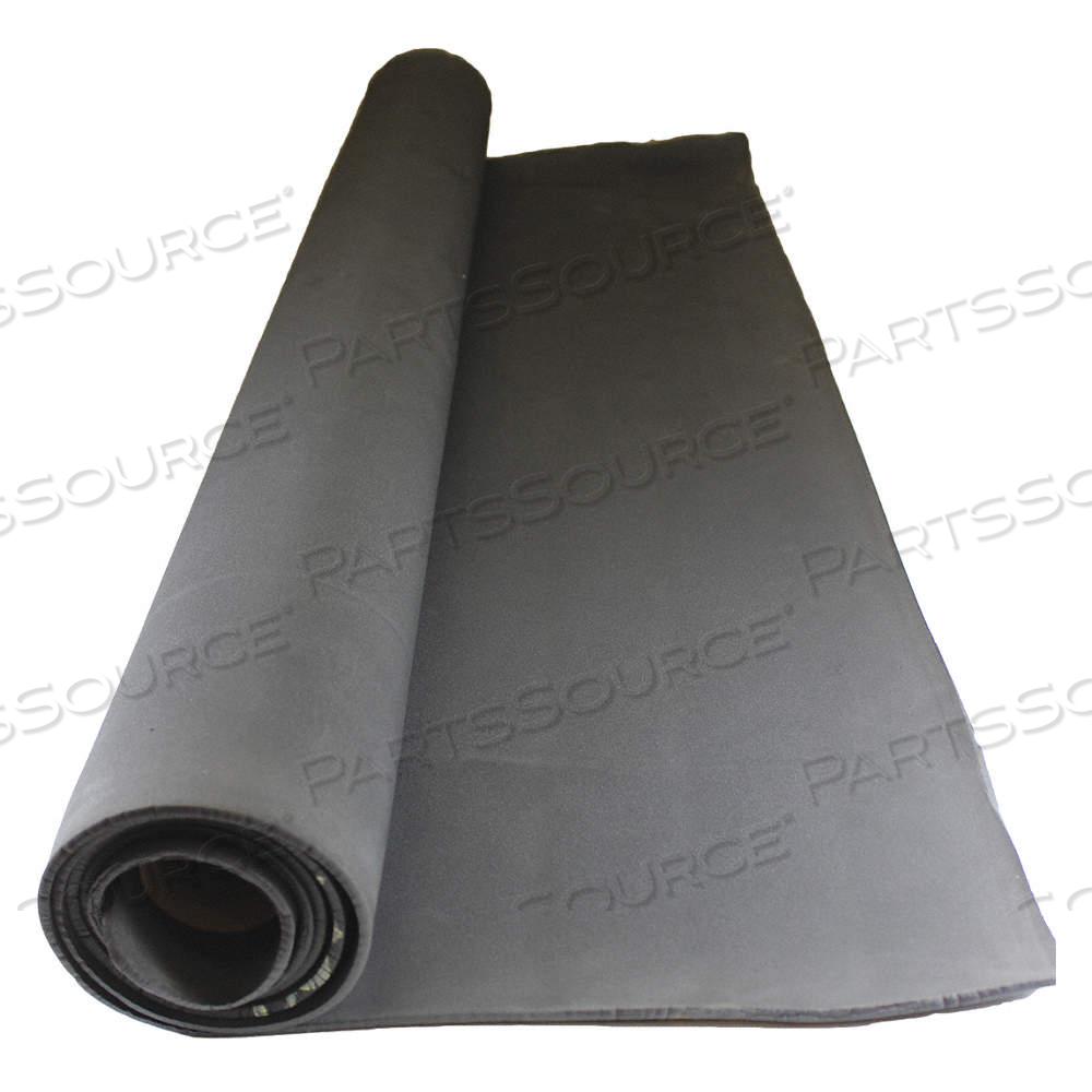 EPDM NEOPRENE SBR ROLL, FLAME-RESISTANT, 42 IN X 6 FT, 3/8 IN THICK, BLACK, CLOSED CELL, SMOOTH by Approved Vendor EPDM NEOPRENE SBR ROLL, FLAME-RESISTANT, 42 IN X 6 FT, 3/8 IN THICK, BLACK, CLOSED CELL, SMOOTH by Approved Vendor