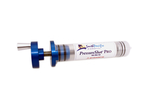 THE PRESSURESHOT PRO 1.75 X 8IN CALIBRATION SYRINGE by South Pacific Biomedical