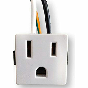 4 WIRE 2 POLE SNAP-IN CONVENIENCE OUTLET by Satco