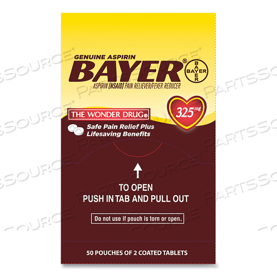ASPIRIN TABLETS, TWO-PACK by Bayer