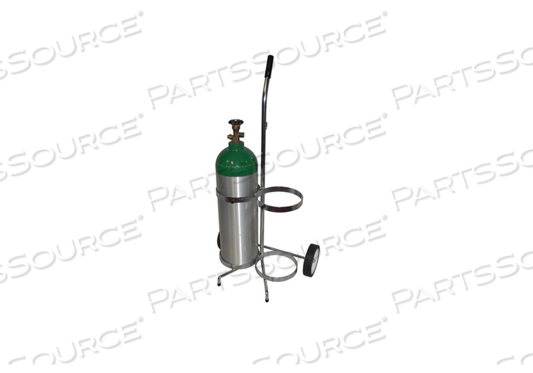 OXYGEN CYLINDER CART, 21 LB, 2.5 IN DIA by FWF Medical Products (Welded Products Inc) 