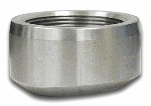 OUTLET, 316/316L STAINLESS STEEL, 3/4 IN X 3/4 IN FITTING PIPE SIZE, FEMALE NPT X FEMALE NPT by Penn Machine Works