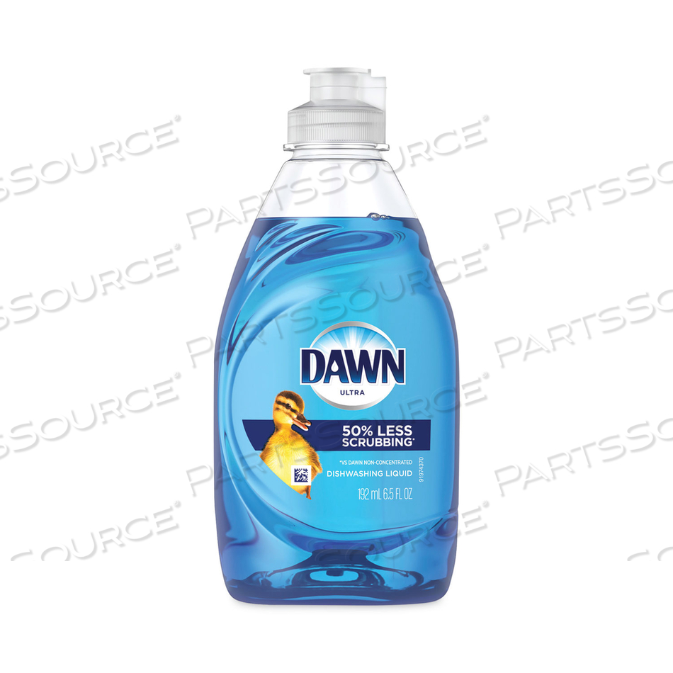 ULTRA LIQUID DISH DETERGENT, DAWN ORIGINAL, 6.5 OZ BOTTLE, 18/CARTON 