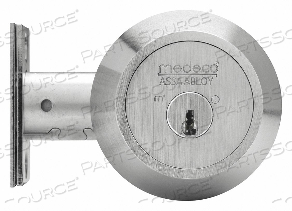 DEADBOLT SINGLE 2-3/8 IN BACKSET 5 PINS by Medeco Inc. DEADBOLT SINGLE 2-3/8 IN BACKSET 5 PINS by Medeco Inc.
