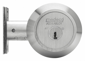 DEADBOLT SINGLE 2-3/8 IN BACKSET 5 PINS by Medeco Inc. DEADBOLT SINGLE 2-3/8 IN BACKSET 5 PINS by Medeco Inc.