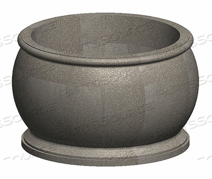 SECURITY PLANTER CONCRETE 36 IN H by Petersen Manufacturing Co. Inc. SECURITY PLANTER CONCRETE 36 IN H by Petersen Manufacturing Co. Inc.