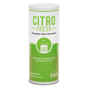 CITRO FRESH DUMPSTER ODOR ELIMINATOR, CITRONELLA, 12 OZ CANISTER, 12/CARTON by Fresh Products