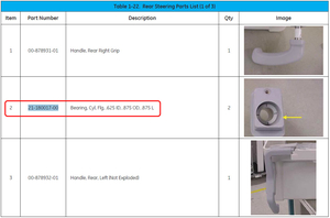 NYLINER BEARING FOR 9600 by OEC Medical Systems (GE Healthcare)