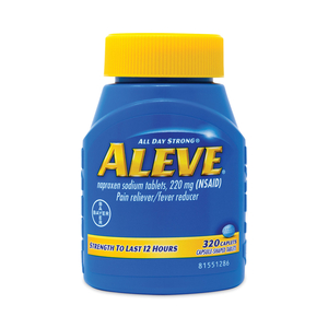 PAIN RELIEVER TABLETS 220 MG, 320/BOTTLE by Aleve