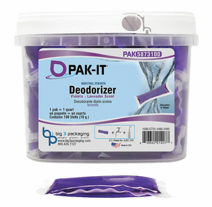 VIOLETA DEODORIZER PURPLE 100 POD TUB by Pakit