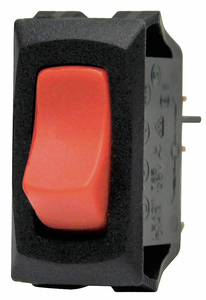 LIGHTED ROCKER SWITCH SPST 3 CONNECTIONS by Carling Technologies