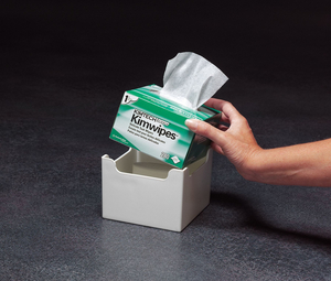 DRY WIPE DISPENSER MANUAL WHITE by Push-Up Box DRY WIPE DISPENSER MANUAL WHITE by Push-Up Box