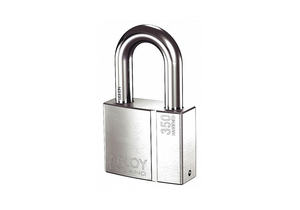 KEYED PADLOCK 1 1/4 IN RECTANGLE SILVER by Abloy