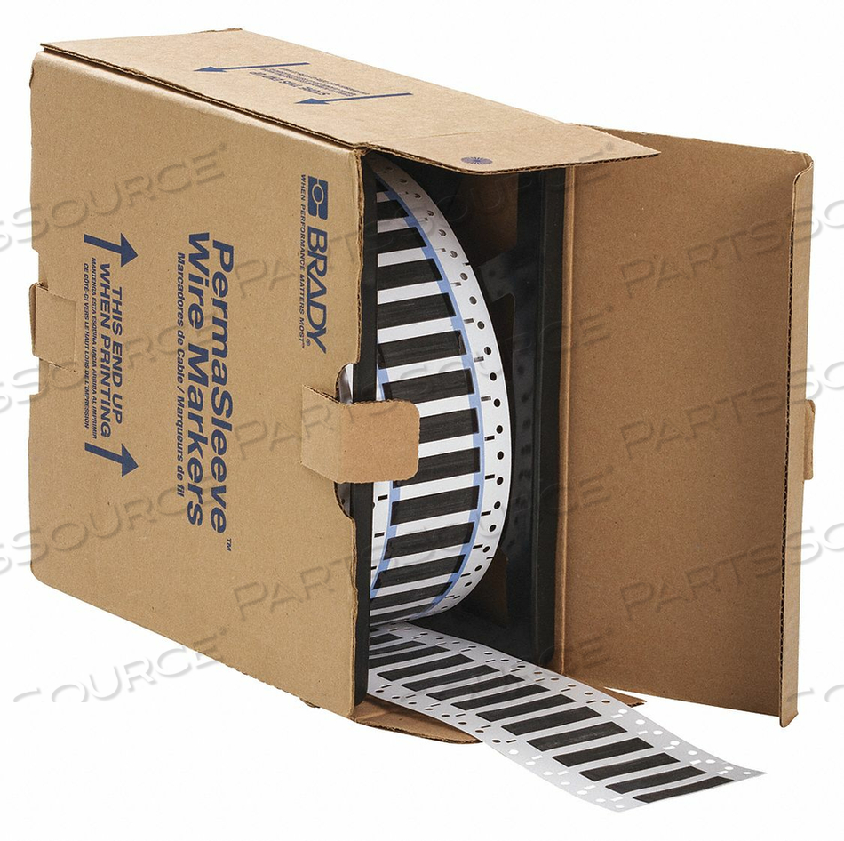 WIRE MARKING SLEEVES BLACK 2 IN W by Brady Americas