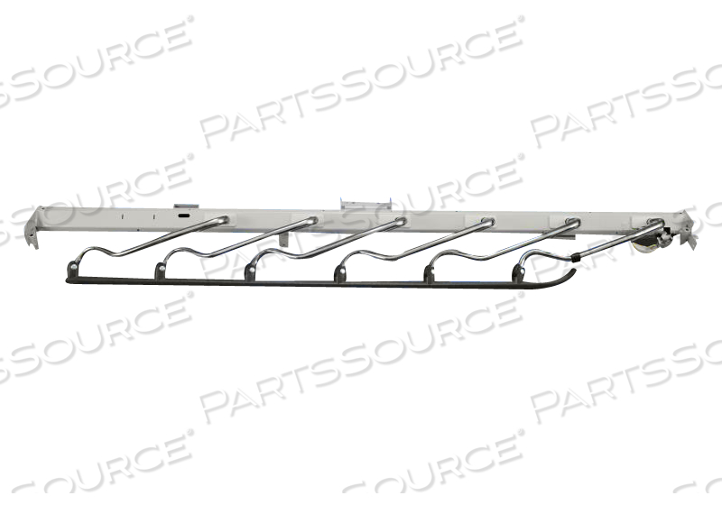 ASSEMBLY, LEFT SIDERAIL, GRAY, FOR USE WITH: FOR MODEL 1025 (SM304) M-SERIES STRETCHER 