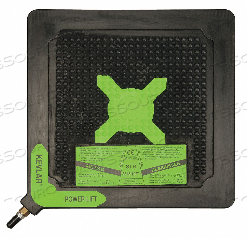 LIFTING BAG 35.3 TON 27X27 by Simplex Inc. LIFTING BAG 35.3 TON 27X27 by Simplex Inc.