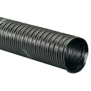 DUCTING HOSE 12 FT L BLACK by Flexaust Co. Inc.