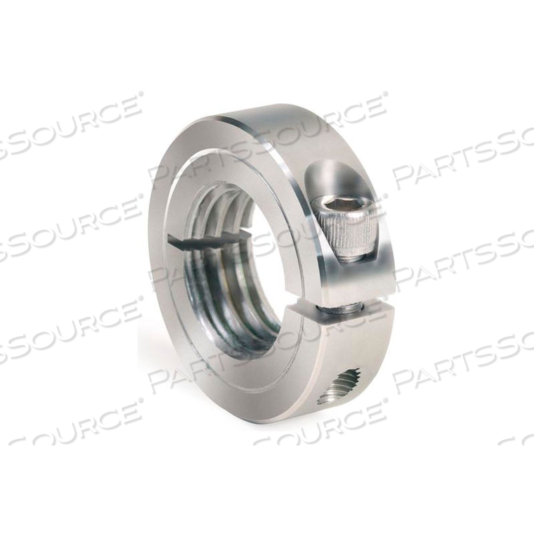 ONE-PIECE THREADED CLAMPING COLLAR, STAINLESS STEEL by Climax Metal Products