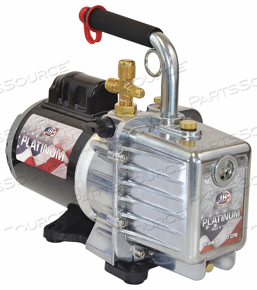 REFRIGERANT EVACUATION PUMP 7.0 CFM by JB Industries