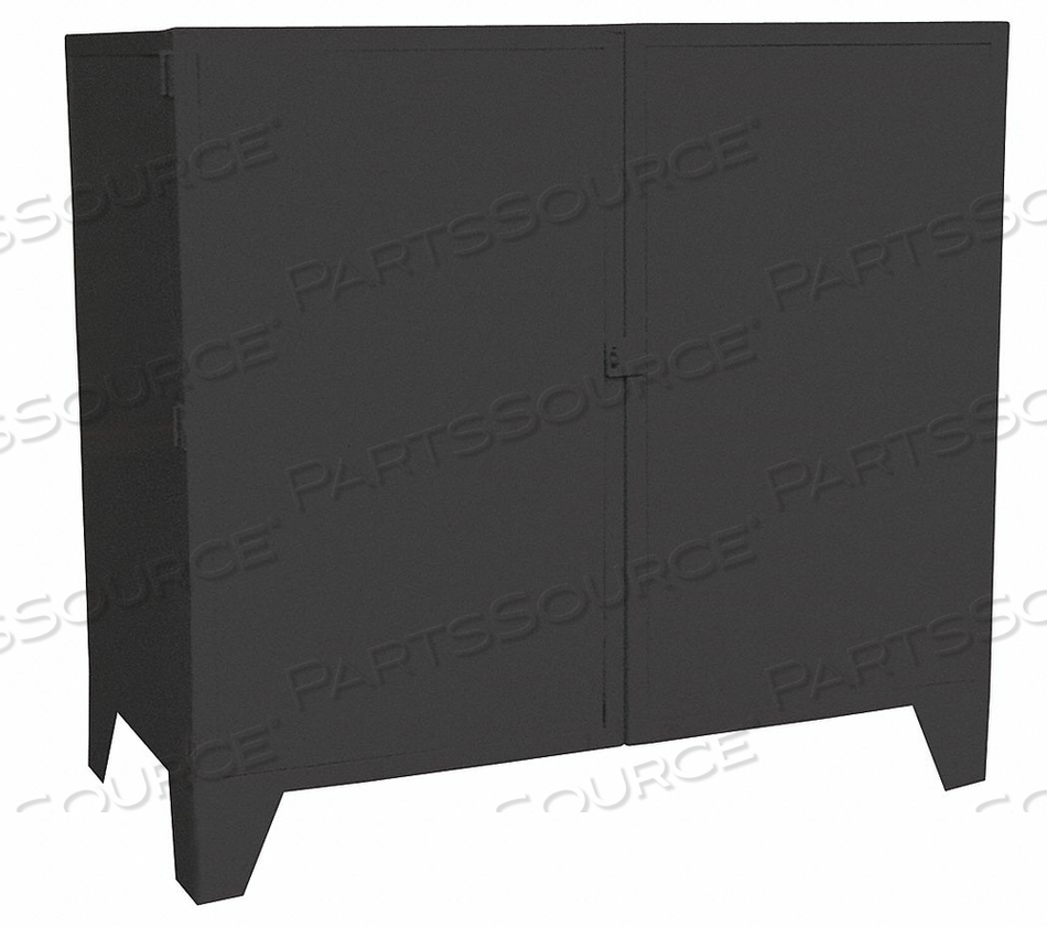 SHELVING CABINET 54 H 48 W BLACK 