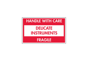 INSTRUCTIONAL LABEL CARE PK500 by Tapecase