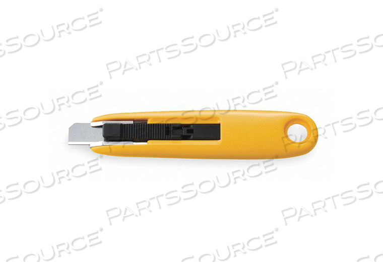 SAFETY KNIFE 3-1/8 IN. BLACK/YELLOW by Olfa SAFETY KNIFE 3-1/8 IN. BLACK/YELLOW by Olfa