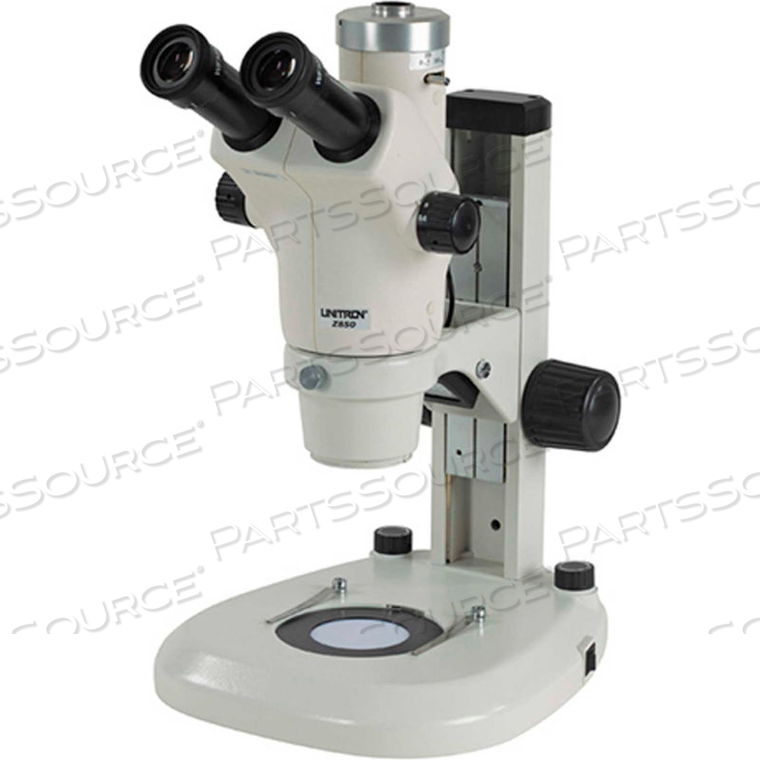 Z650HR TRINOCULAR ZOOM STEREO MICROSCOPE WITH C-MOUNT ON LED STAND 