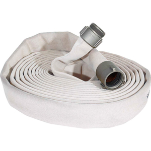 JAFLINE DOUBLE JACKET FIRE HOSE, 3" X 50 FT, 400 PSI, WHITE by Armored Textiles