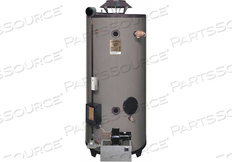 100 GAL WATER HEATER WITH NATURAL GAS - 73 1/4 IN by Rheem 100 GAL WATER HEATER WITH NATURAL GAS - 73 1/4 IN by Rheem