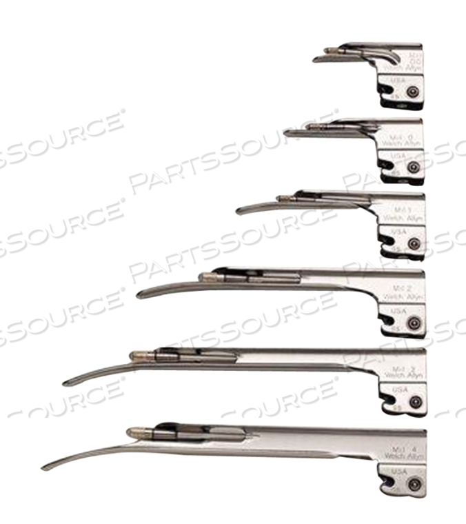 68045 Welch Allyn Inc. LARYNGOSCOPE BLADE, STAINLESS STEEL, SIZE 00 PartsSource PartsSource