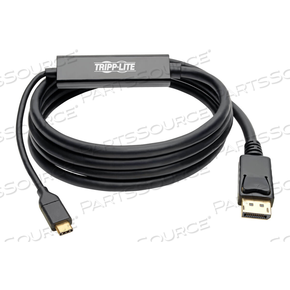 USB C TO DISPLAYPORT 4K ADAPTER CABLE M/M 6FT by Tripp Lite