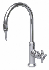 GOOSENECK CHROME BRASS 2.2GPM by WaterSaver Faucet Company