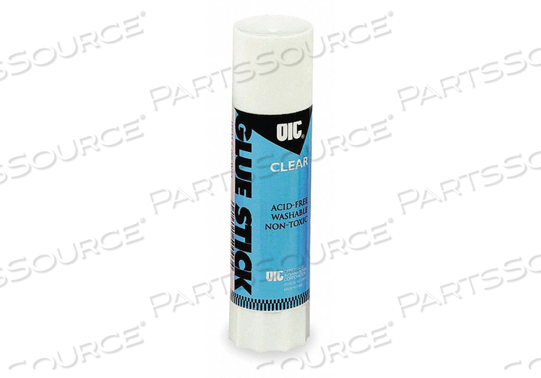 CLEAR GLUE STICK 1.30 OZ. PK12 by Officemate CLEAR GLUE STICK 1.30 OZ. PK12 by Officemate