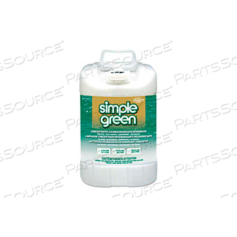 INDUSTRIAL CLEANER AND DEGREASER, 5 GALLON PAIL - 13006 by Simple Green INDUSTRIAL CLEANER AND DEGREASER, 5 GALLON PAIL - 13006 by Simple Green