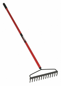 BOW RAKE 14 60 RED ALUM HANDLE by Seymour Midwest