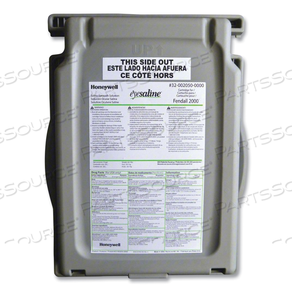 PURIFIED EYEWASH CARTRIDGE 6.9 GAL SZ by Honeywell
