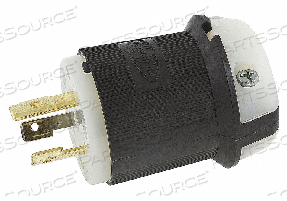 PLUG 125VAC 20A L5-20P 2P 3W 1PH by Hubbell Incorporated, Wiring Device-Kellums