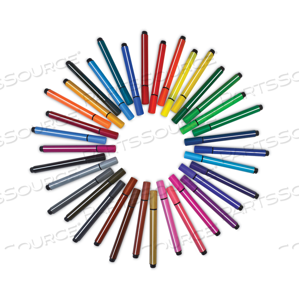 MAGIC STIX MARKERS, FINE BULLET TIP, ASSORTED COLORS by The Pencil Grip MAGIC STIX MARKERS, FINE BULLET TIP, ASSORTED COLORS by The Pencil Grip