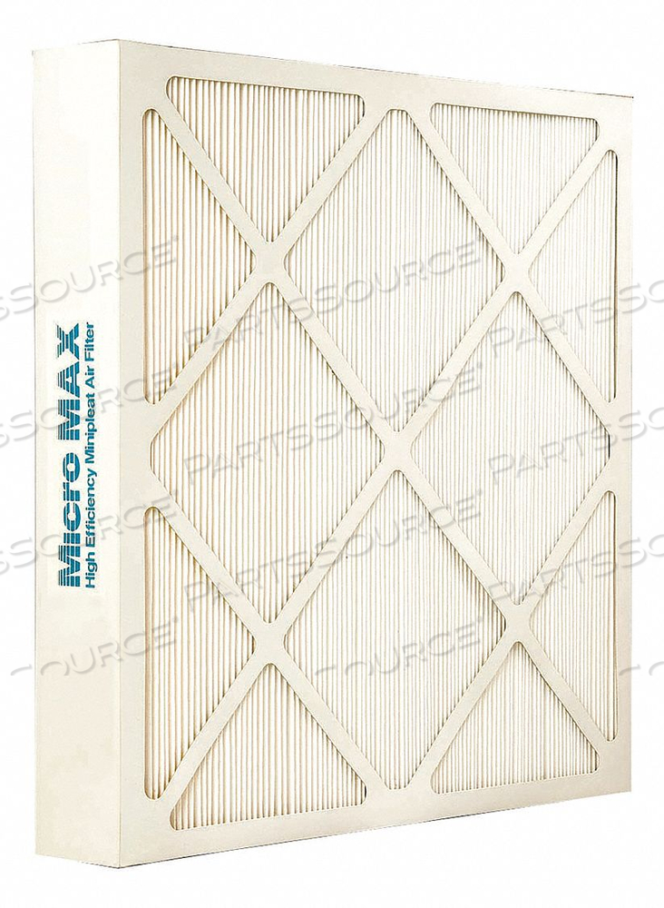 EXTENDED SURFACE, MINIPLEAT FILTERS, MICROMAX, STANDARD BEVERAGE BOARD FRAME, MERV 14, 16X20X4 by Koch Filter Corporation