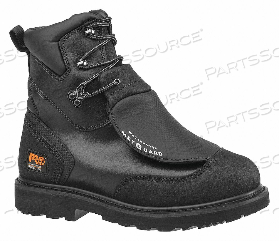 8 WORK BOOT 11 M BLACK STEEL PR 