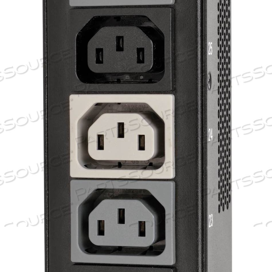 PDU 3-PHASE 208V 8.6/12.6KW 48 C13 6 C19 20A VERTICAL STRIP 0URM 