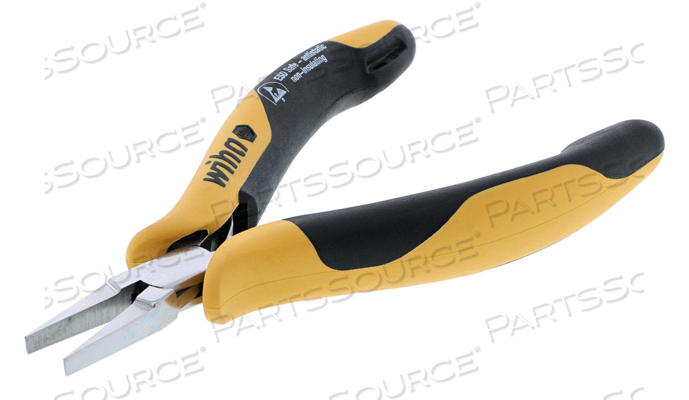 ESD SAFE PRECISION SHORT FLAT NOSE PLIERS by Wiha Tools