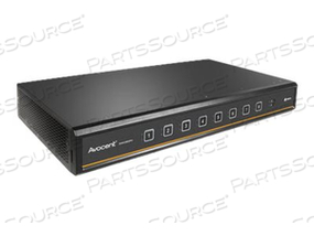 AVOCENT COMMERCIAL MULTIVIEWER SVMV280DPH, KVM SWITCH, 4 X KVM / AUDIO / USB, 1 LOCAL USER by Vertiv