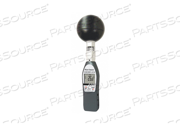 DELUXE WBGT HEAT INDEX MONITOR 5-95 PCT by General Tools & Instruments DELUXE WBGT HEAT INDEX MONITOR 5-95 PCT by General Tools & Instruments
