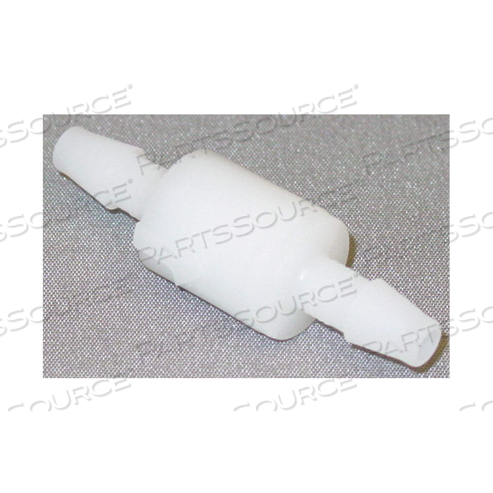 BALL CONE SPRING CHECK VALVE, BALL, INLINE VALVE BODY, POLYPROPYLENE, BARB X BARB by Approved Vendor BALL CONE SPRING CHECK VALVE, BALL, INLINE VALVE BODY, POLYPROPYLENE, BARB X BARB by Approved Vendor