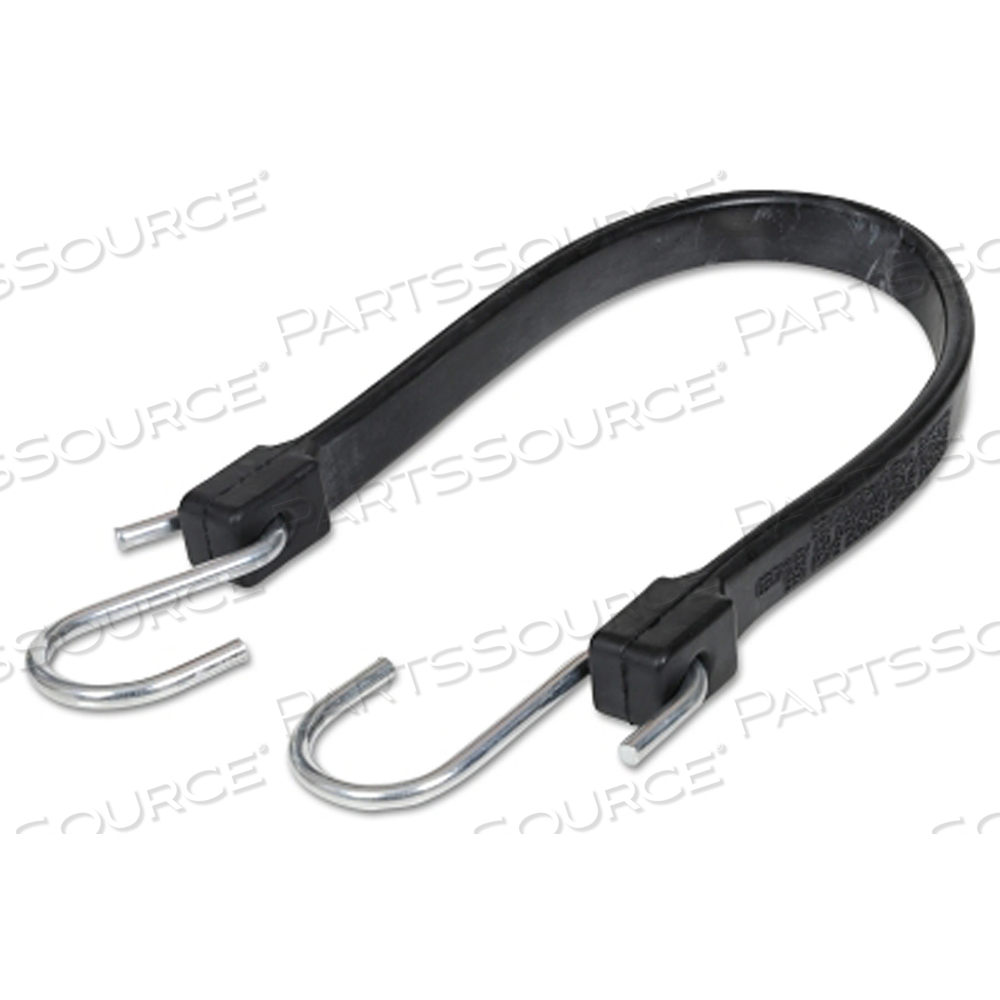 EPDM RUBBER STRAP, STEEL HOOKS, 19 IN L by Keeper EPDM RUBBER STRAP, STEEL HOOKS, 19 IN L by Keeper