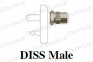 OXYGEN ADAPTER, QUICK CONNECT X DISS MALE by Allied Healthcare Products, Inc.